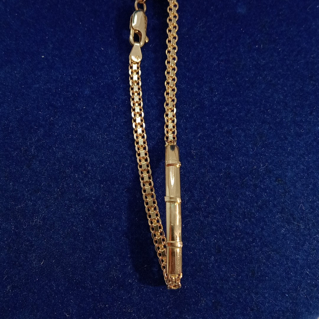 ESCLAVA ORO 14 K 4.7 GRMS (SEMINUEVO)