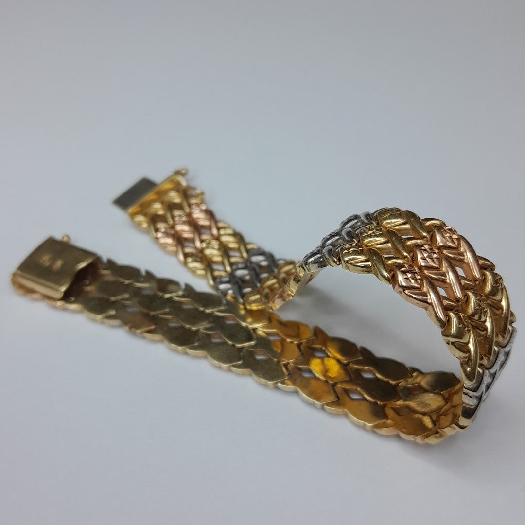 PULSERA ORO 14 K 19,20 GRMS (SEMINUEVO)