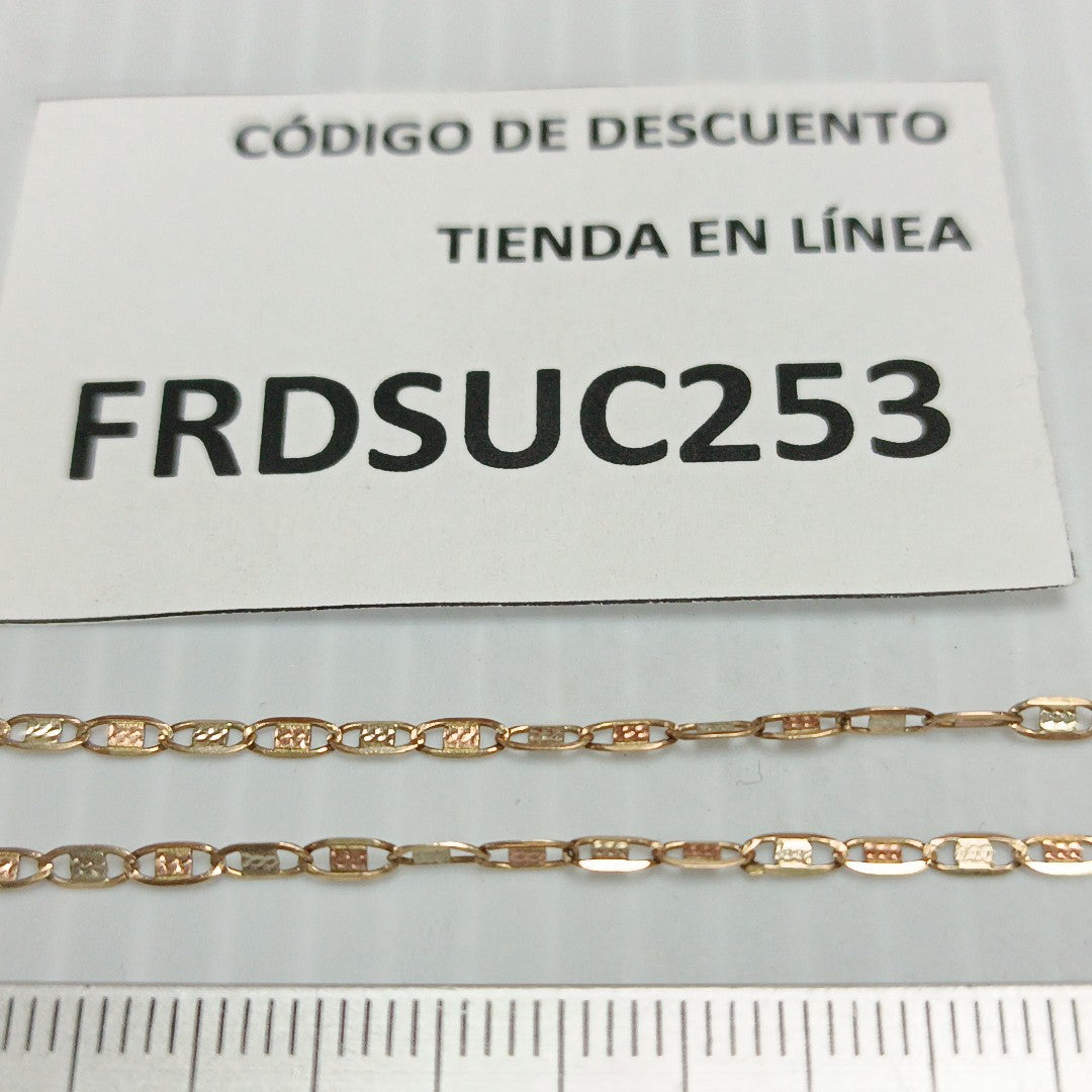 CADENA ORO 10 K 2.2 GRMS (SEMINUEVO)