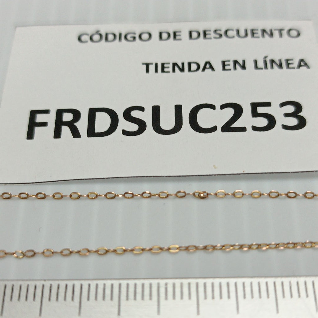 CADENA ORO 10 K 0.7 GRMS (SEMINUEVO)