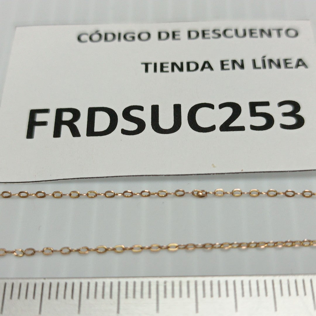 CADENA ORO 10 K 0.7 GRMS (SEMINUEVO)