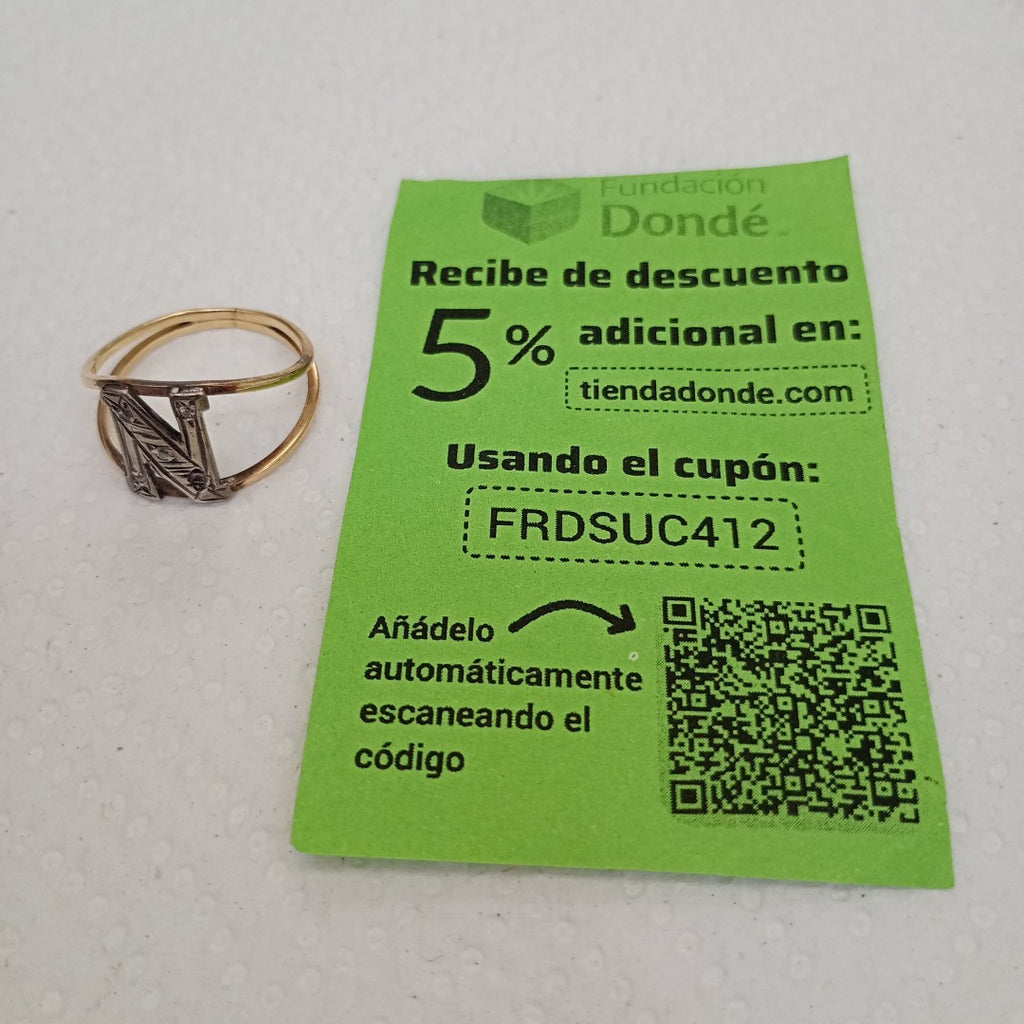 ANILLITO ORO 10 K 2.5 GRMS (SEMINUEVO)