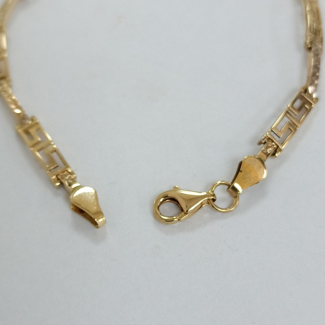 PULSERA ORO 14 K 4.4 GRMS (SEMINUEVO)