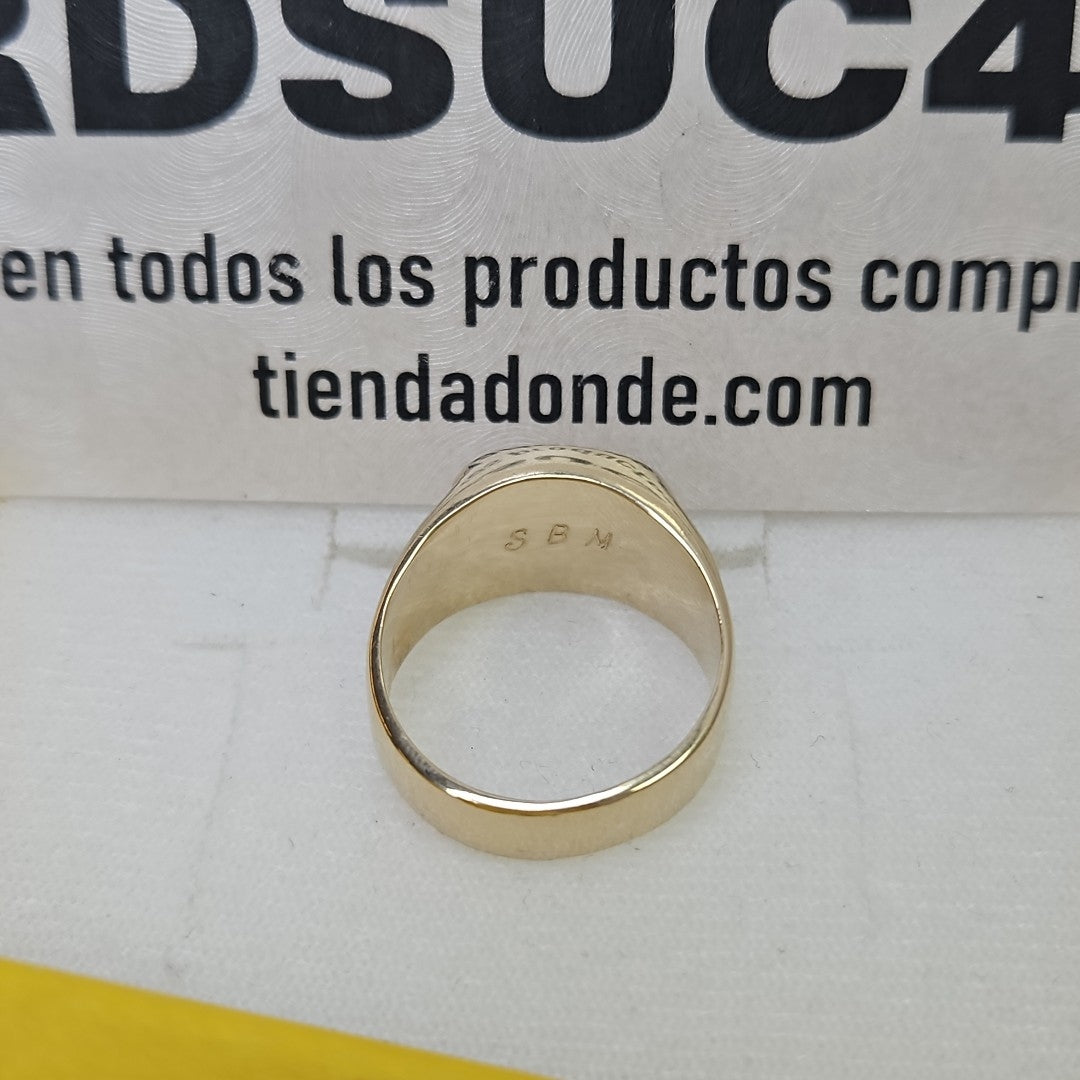 ANILLO ORO 10 K 11,10 GRMS (SEMINUEVO)