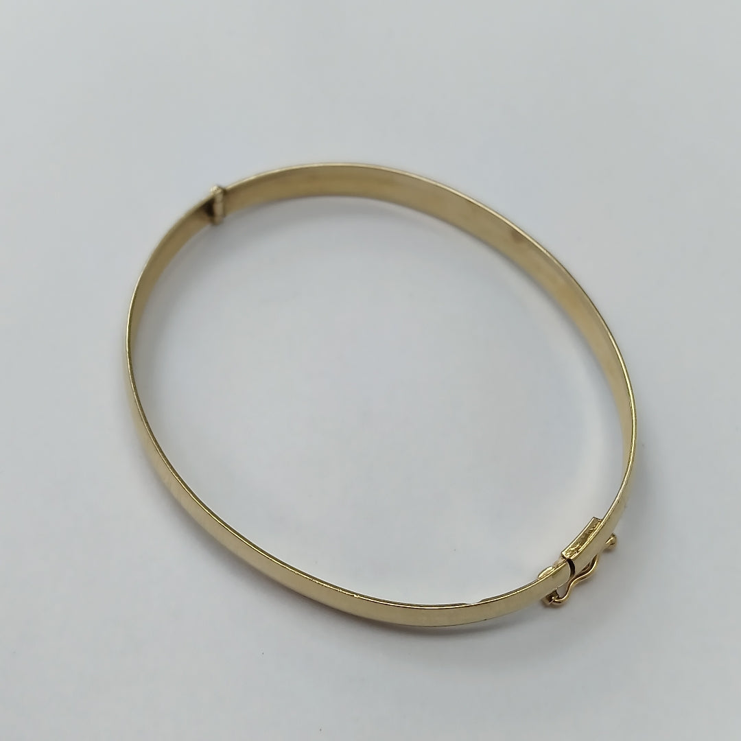 PULSERA RIGIDA ORO 14 K 10,00 GRMS (SEMINUEVO)