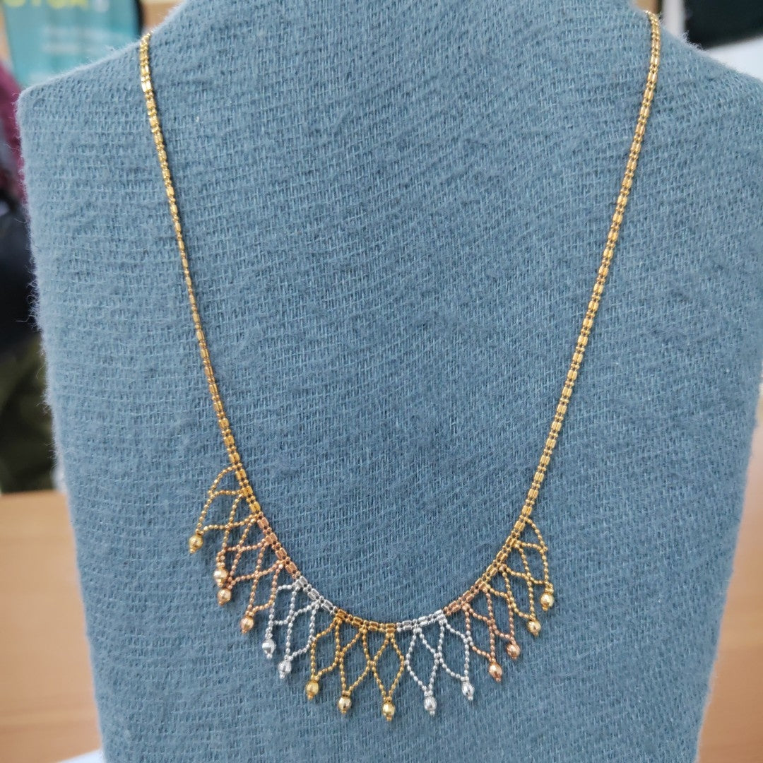 COLLAR ORO 14 K 7.1 GRMS (SEMINUEVO)