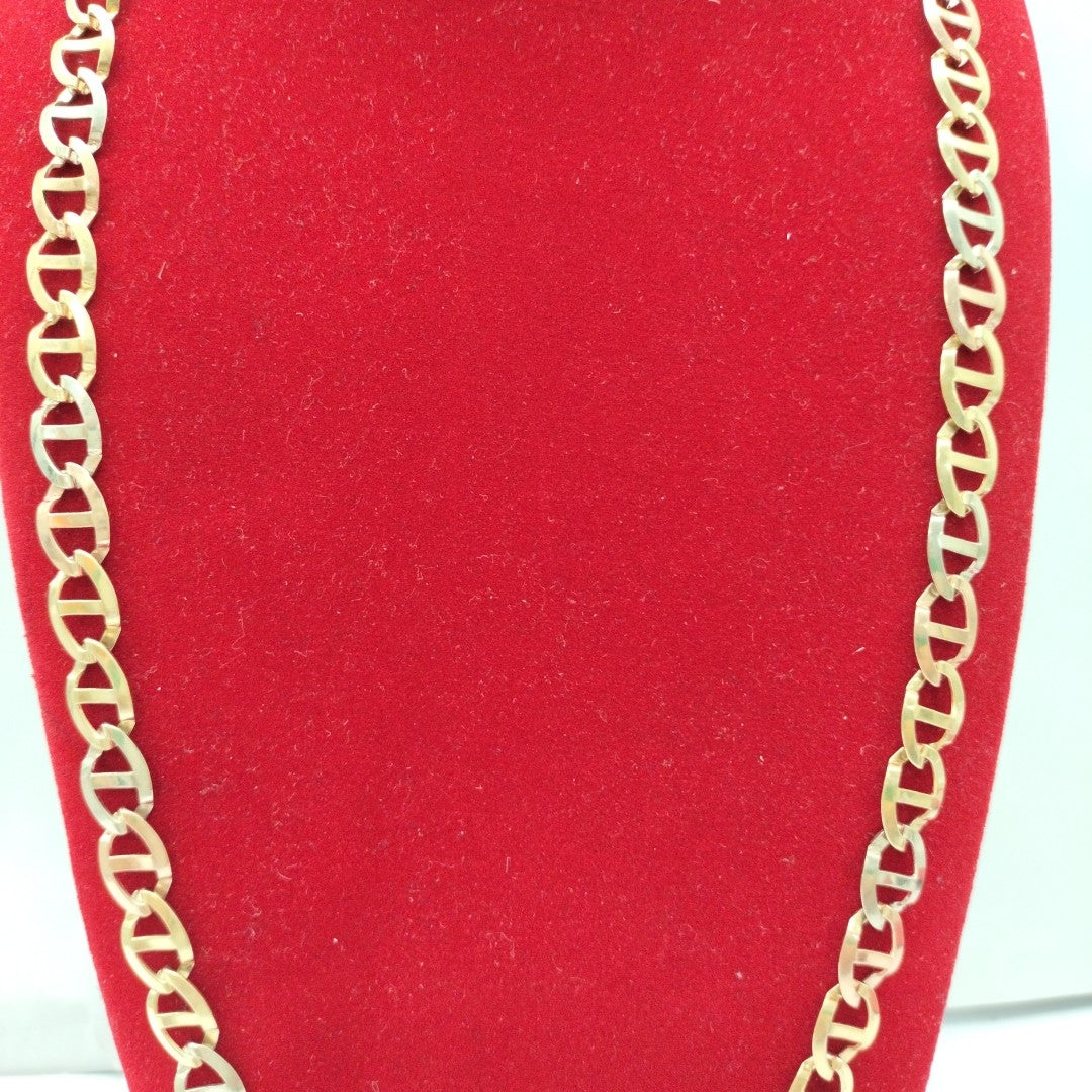 CADENA ORO, ORO COMBINADO 14 K 22.1 GRMS (SEMINUEVO)