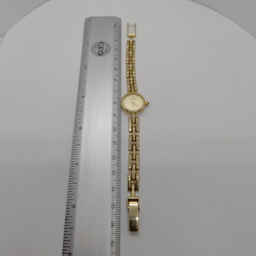 RELOJ CAJA Y PULSO ORO ORO 14 K 17.8 GRMS (SEMINUEVO)