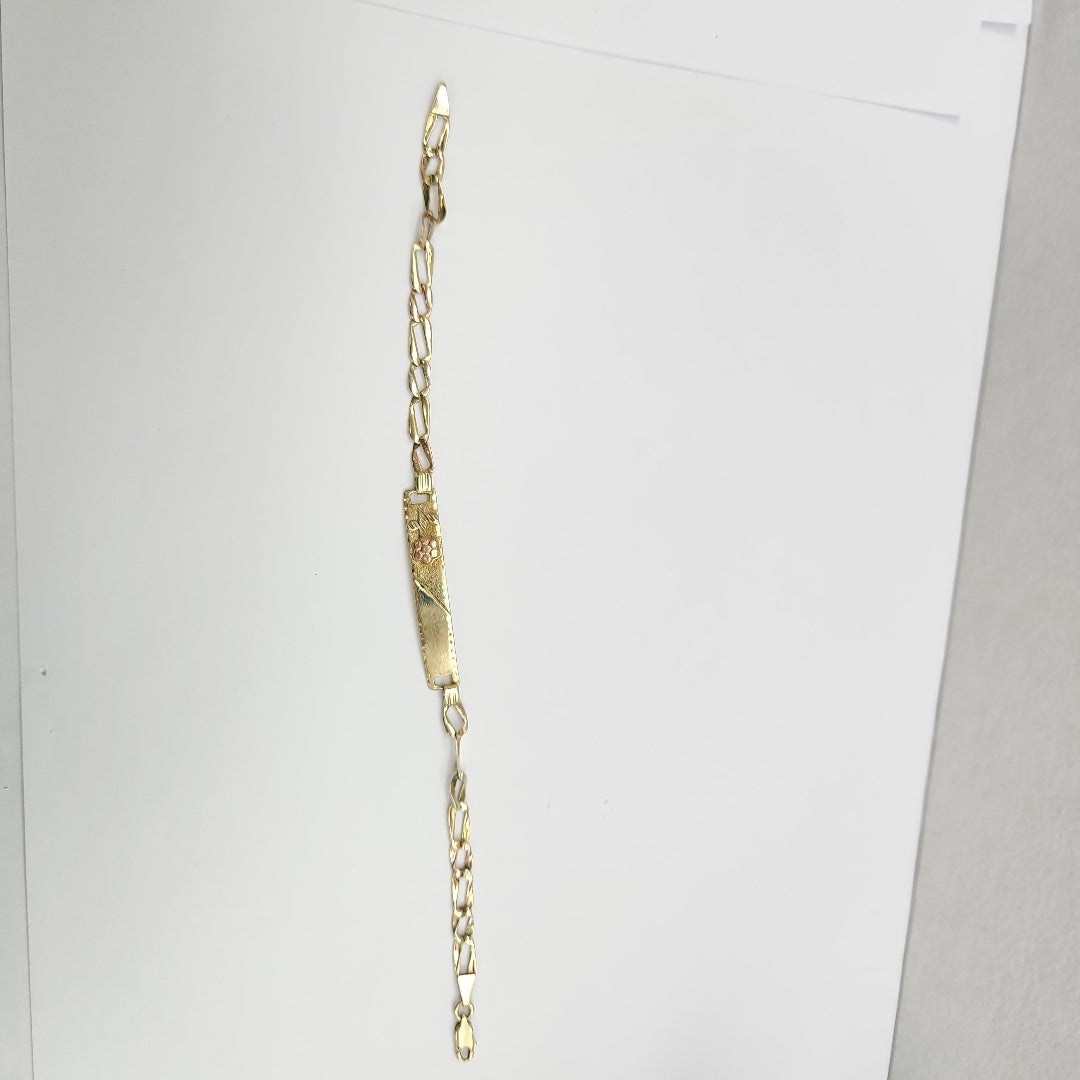 ESCLAVA ORO COMBINADO 10 K 4.4 GRMS (SEMINUEVO)
