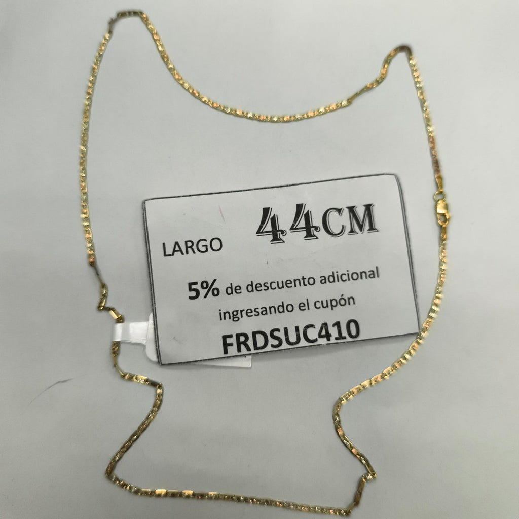 CADENA ORO 10 K 3.4 GRMS (SEMINUEVO)