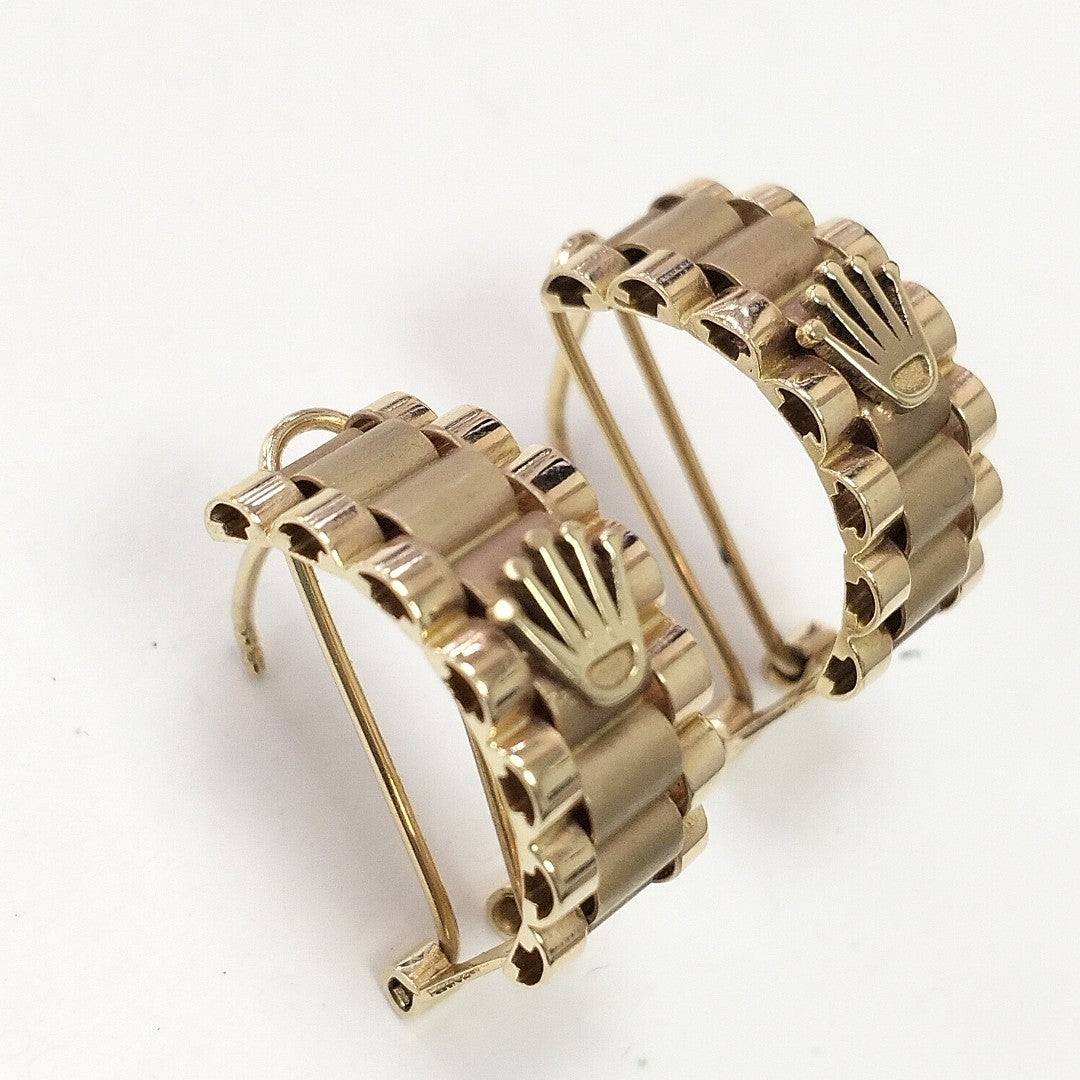 ARETES PAR ORO 14 K 5.5 GRMS (SEMINUEVO)