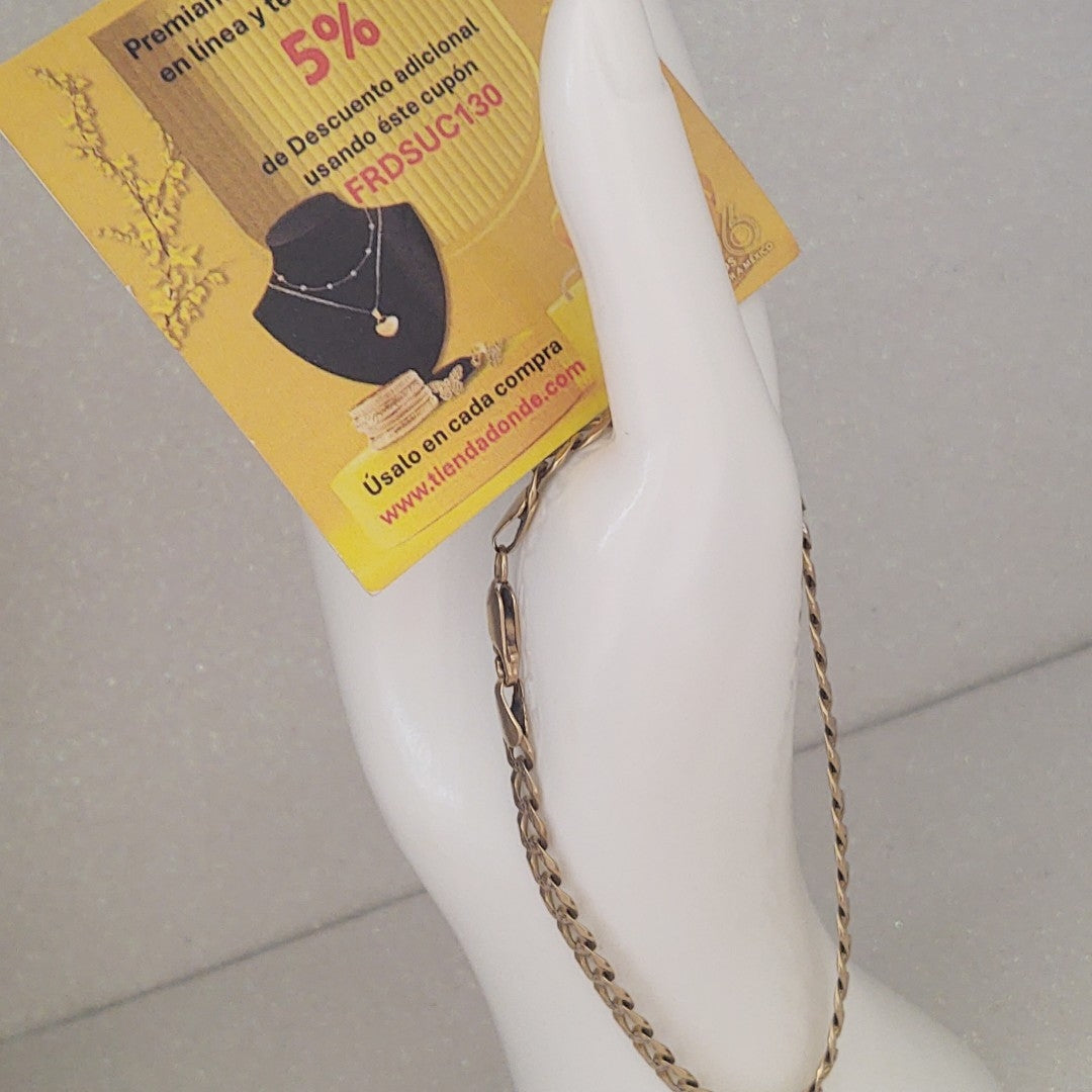 PULSERA ORO 14 K 9.6 GRMS (SEMINUEVO)