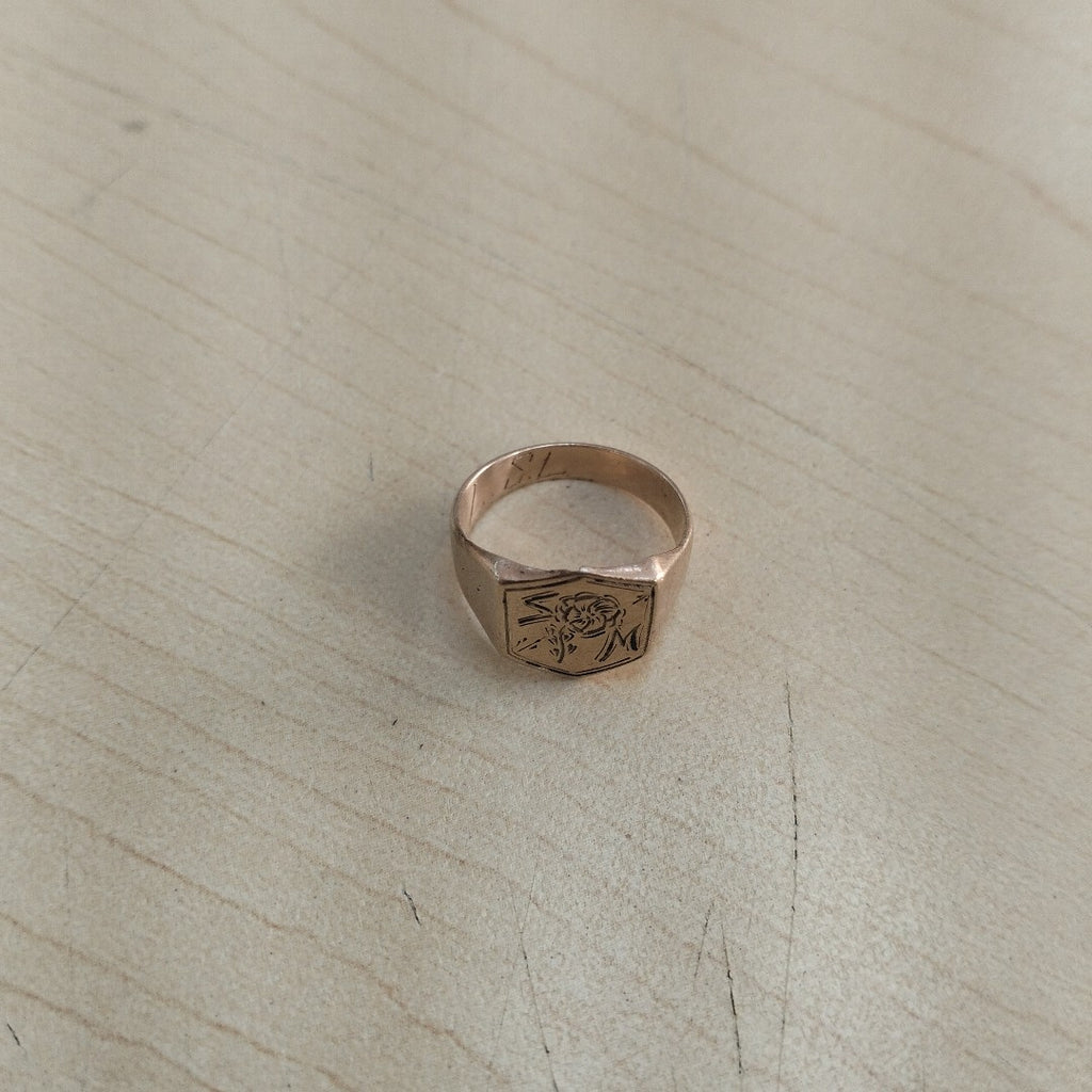 ANILLO ORO 8 K 4 GRMS (SEMINUEVO)