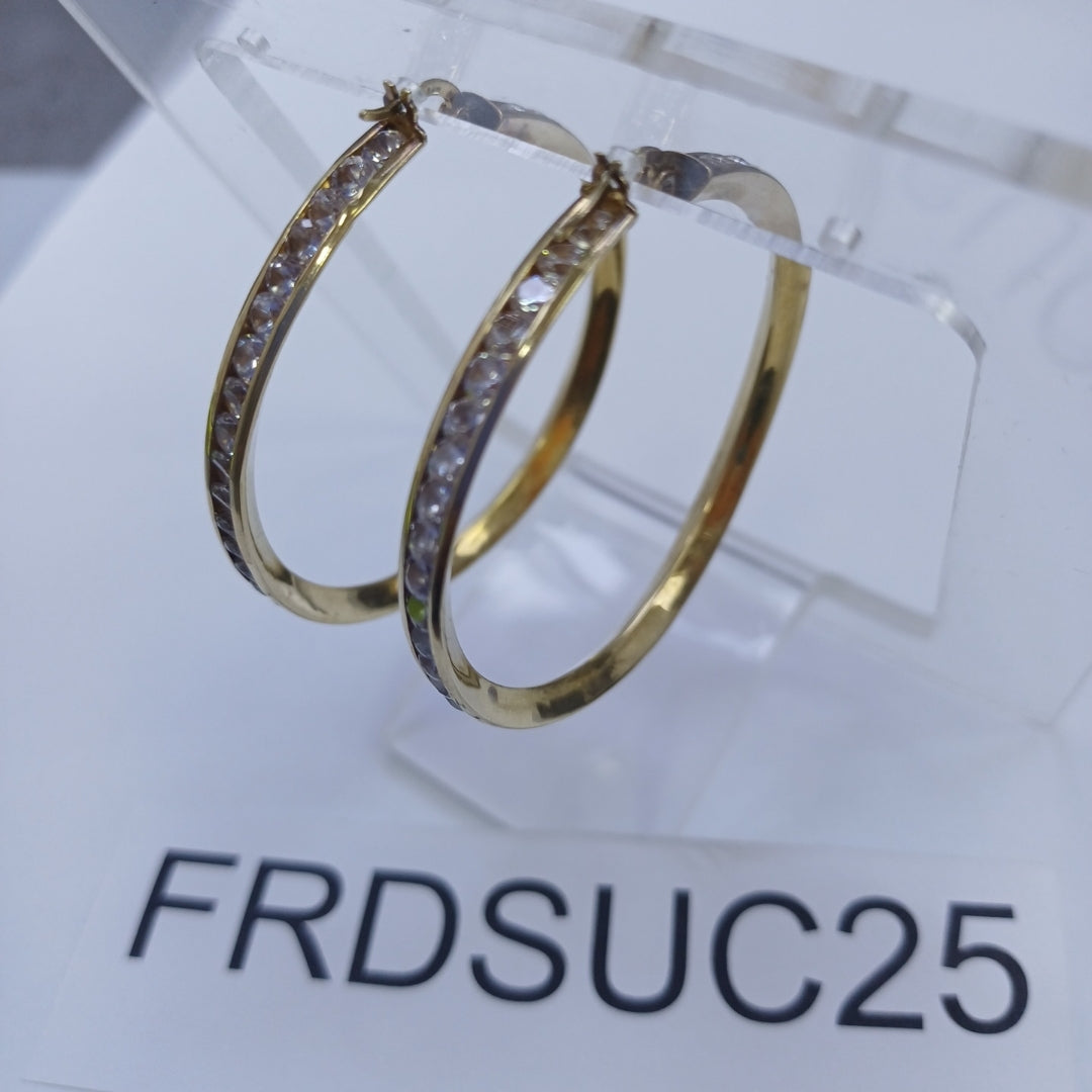 ARRACADAS PAR ORO 14 K 9.3 GRMS (SEMINUEVO)