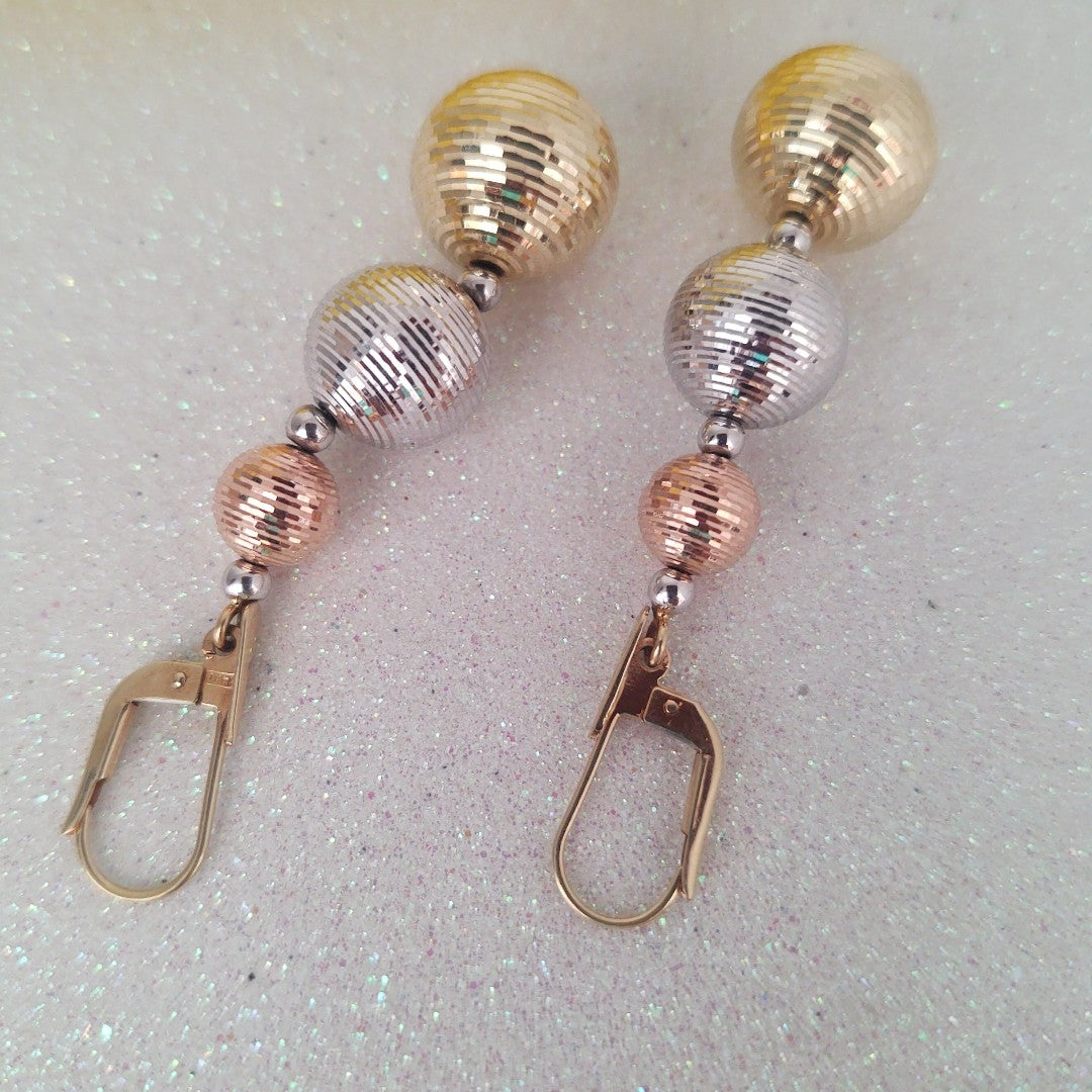 ARETES PAR ORO 14 K 7.1 GRMS (SEMINUEVO)