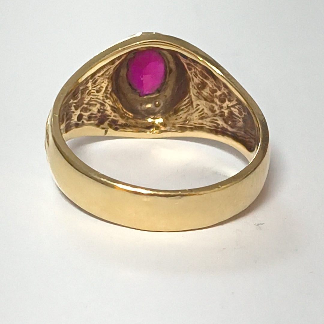 ANILLO ORO 14 K 7 GRMS (SEMINUEVO)