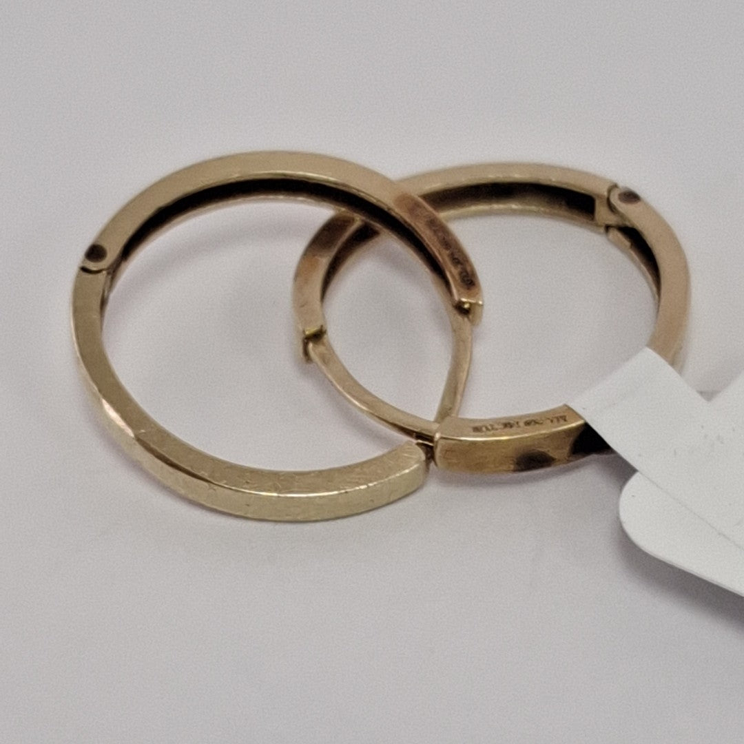 ARRACADAS PAR ORO 10 K 1.9 GRMS (SEMINUEVO)