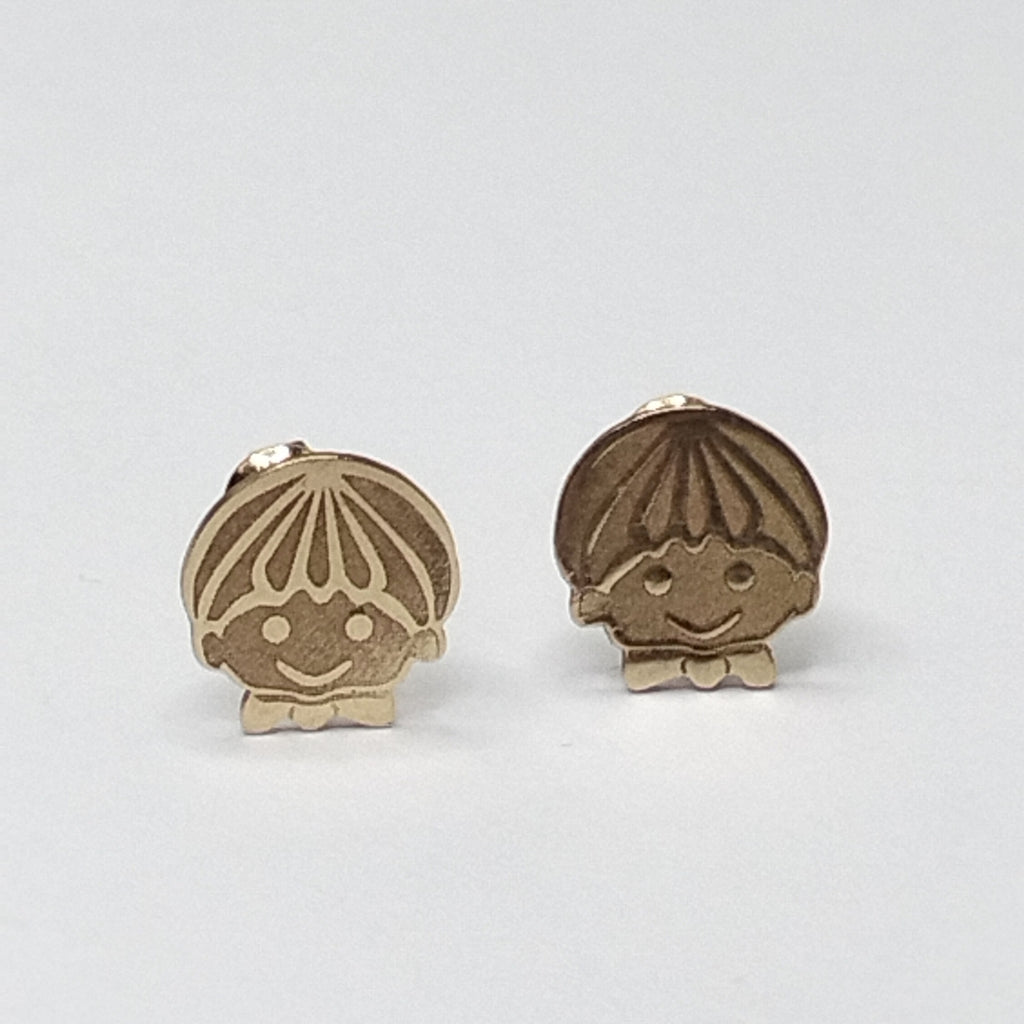 ARETES PAR ORO 14 K 0.9 GRMS (SEMINUEVO)