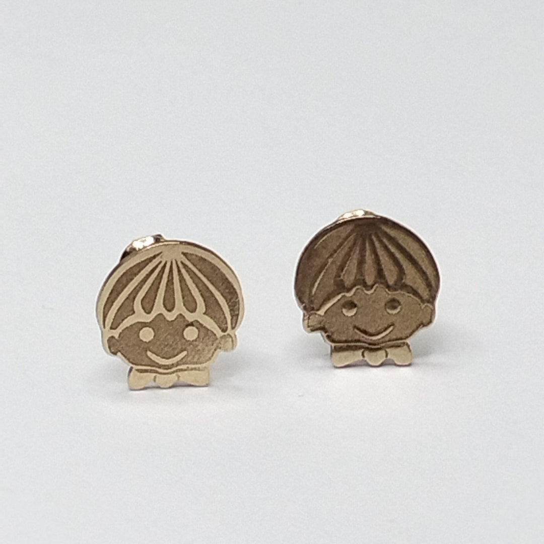 ARETES PAR ORO 14 K 0.9 GRMS (SEMINUEVO)