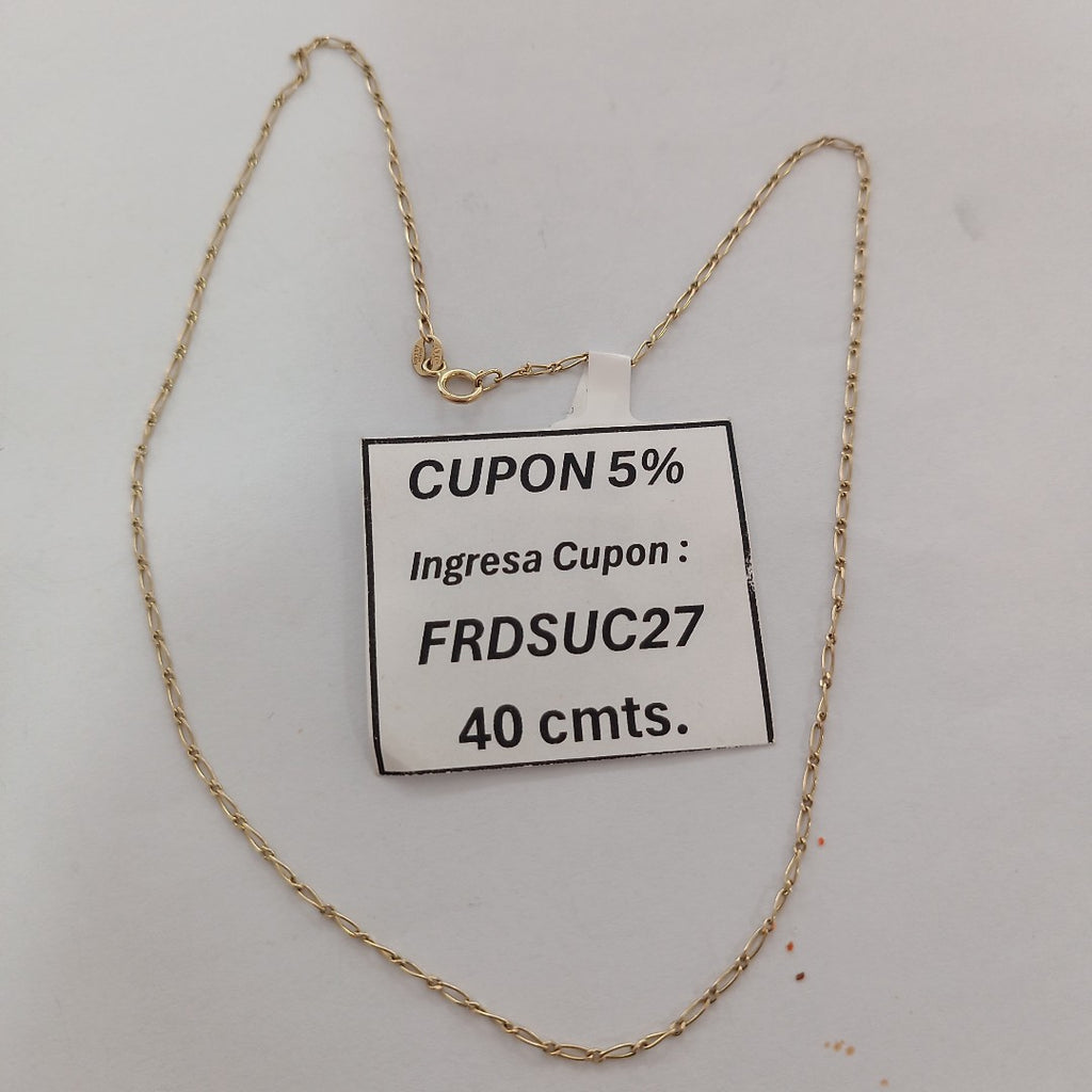 CADENA ORO 10 K 1.7 GRMS (SEMINUEVO)