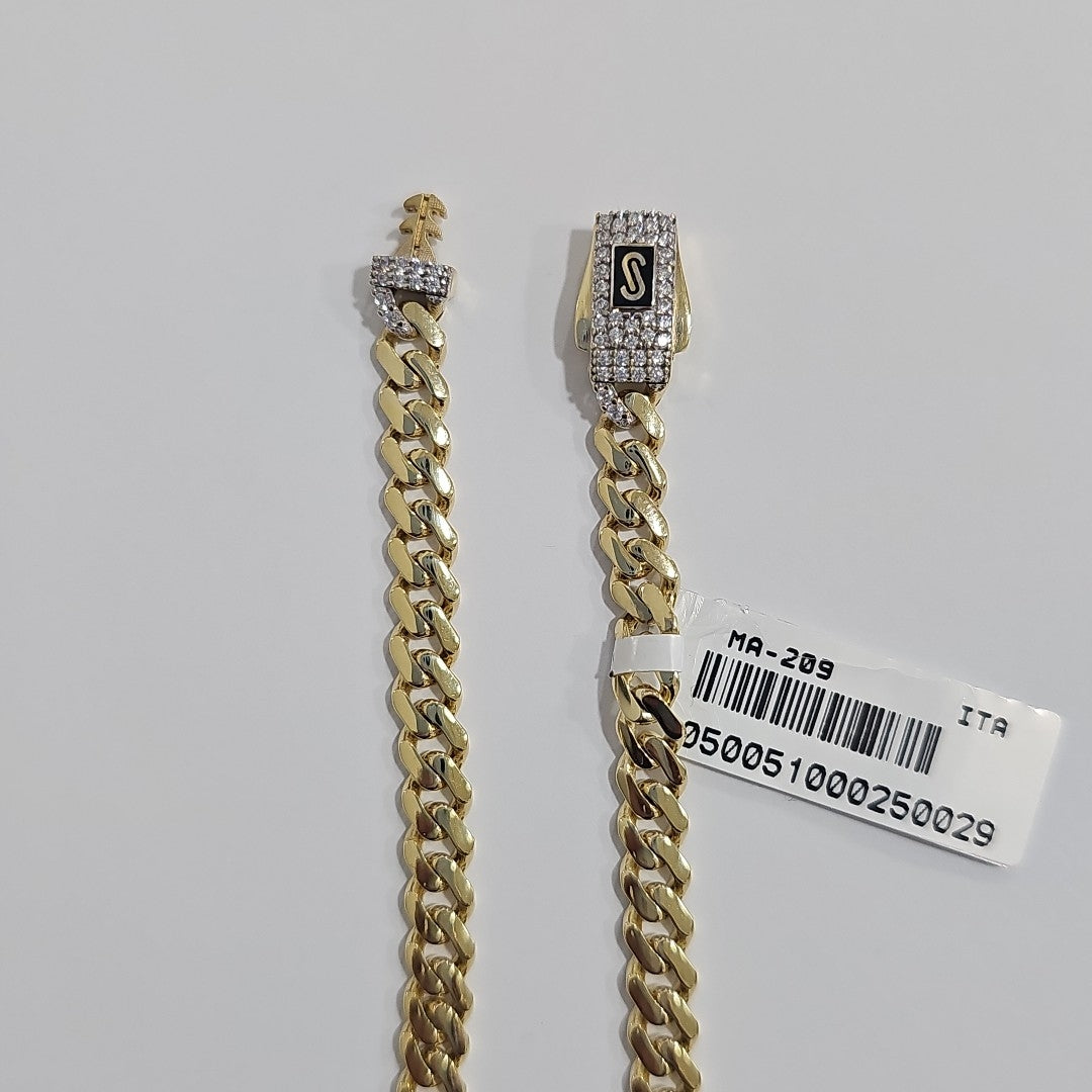 PULSERA MONACO ORO 14K 5.8 (NUEVO)