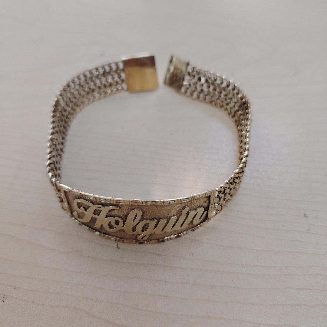 ESCLAVA ORO 14 K 30.5 GRMS (SEMINUEVO)