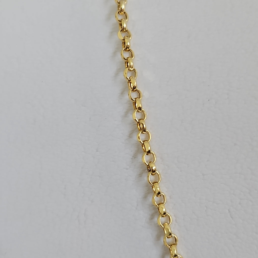 GARGANTILLAS ORO 10K 3.9 (NUEVO)