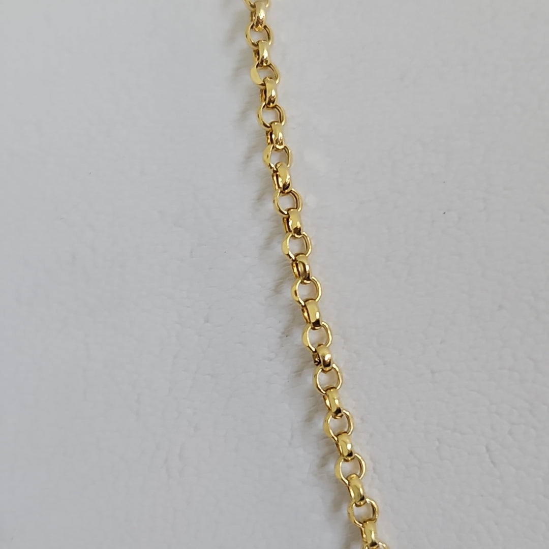 GARGANTILLAS ORO 10K 3.9 (NUEVO)