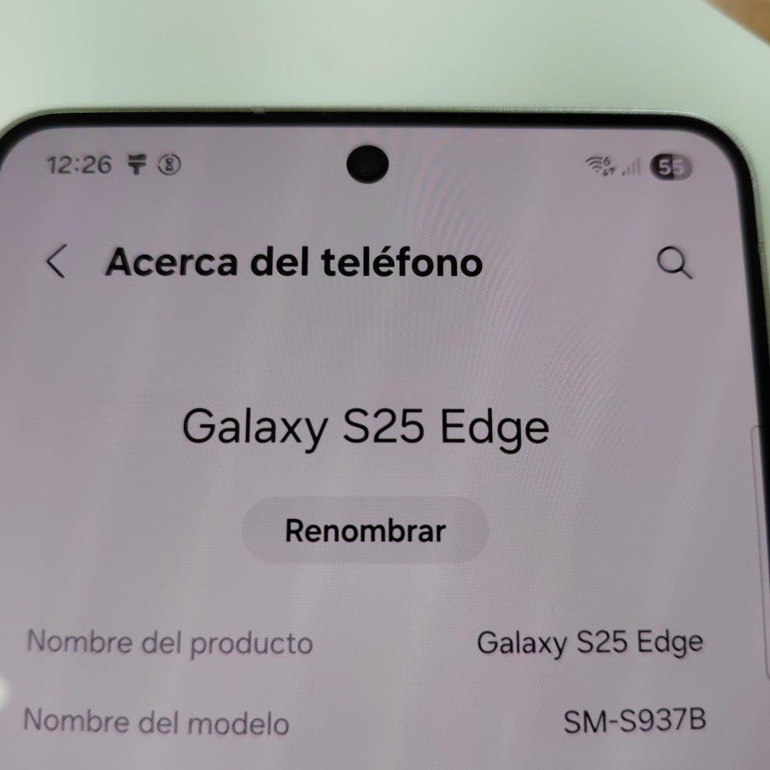 CELULAR SAMSUNG GALAXY S25 EDGE SM-S937B (2025) 256 GB 12 GB RAM (SEMINUEVO)