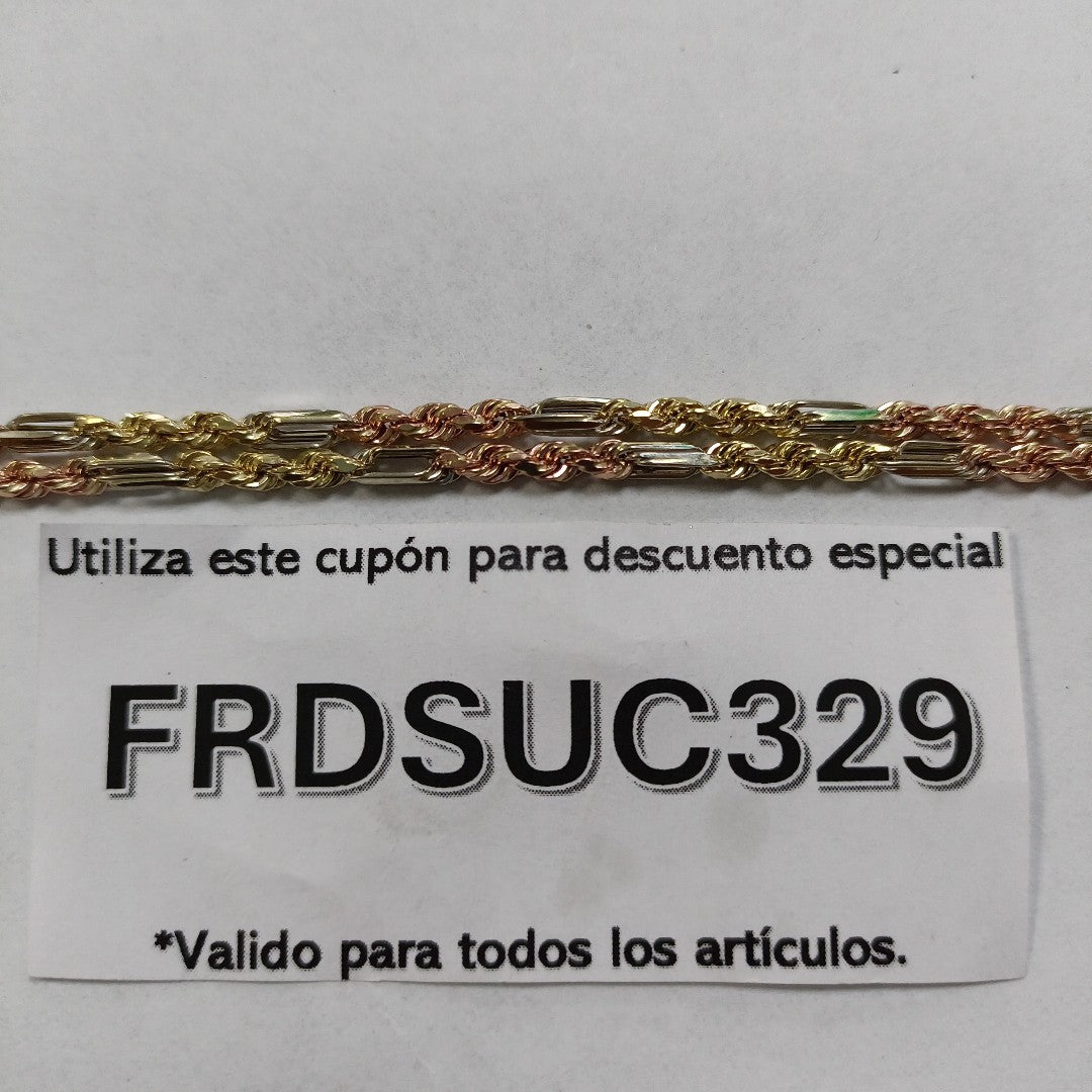CADENA ORO 14 K 6.7 GRMS (SEMINUEVO)