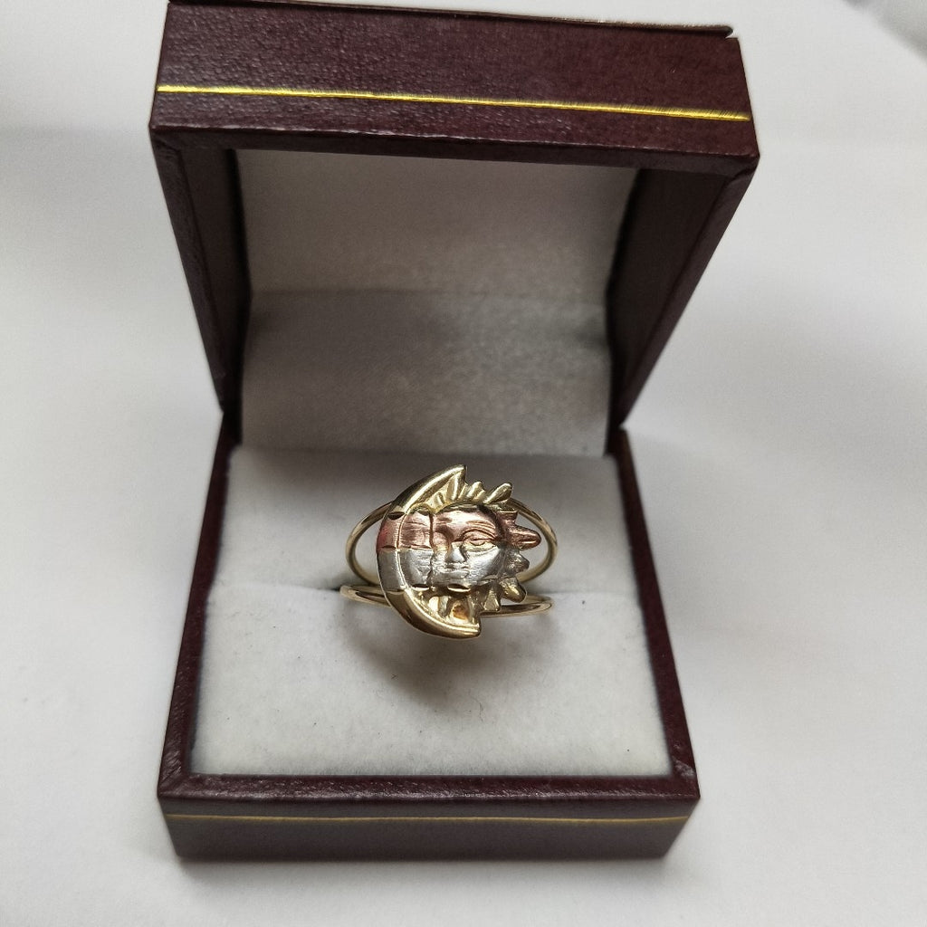 ANILLITO ORO,ORO COMBINADO 10 K 2,20 GRMS (SEMINUEVO)