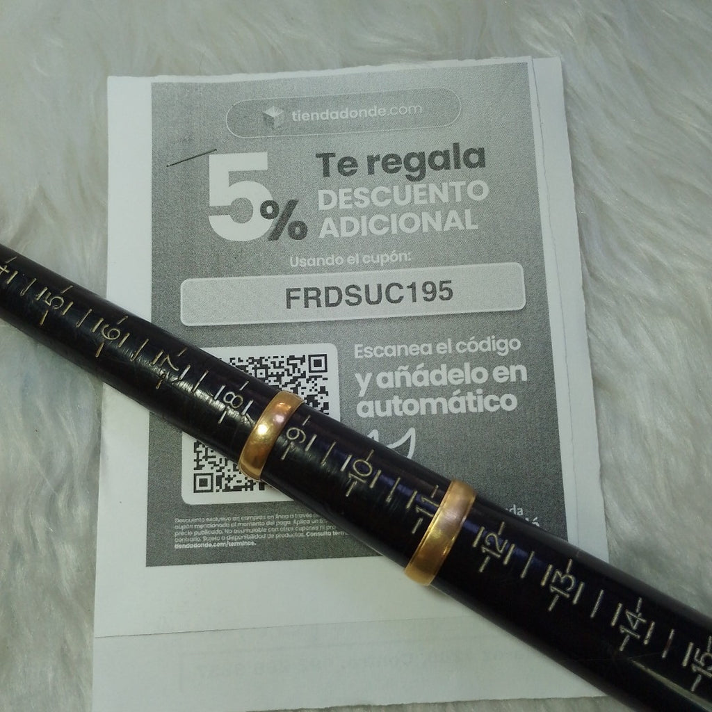 ARGOLLA ORO 10 K 5,00 GRMS (SEMINUEVO)