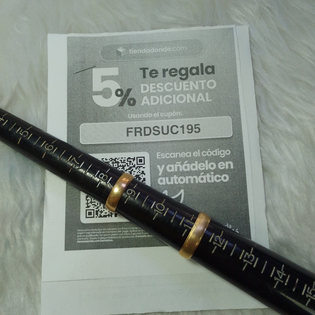ARGOLLA ORO 10 K 5,00 GRMS (SEMINUEVO)