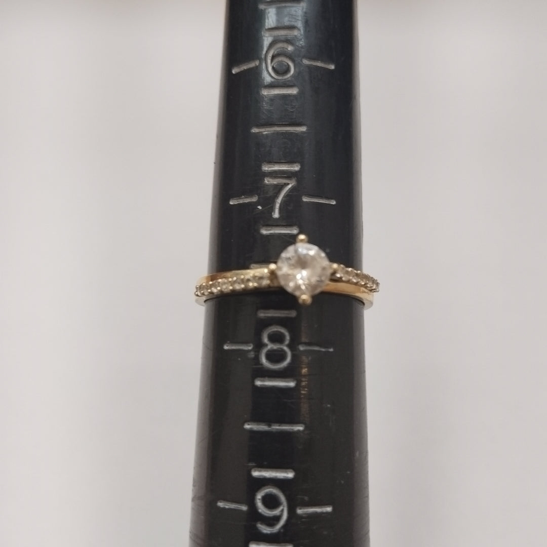 SOLITARIO ORO 14 K 2 GRMS (SEMINUEVO)