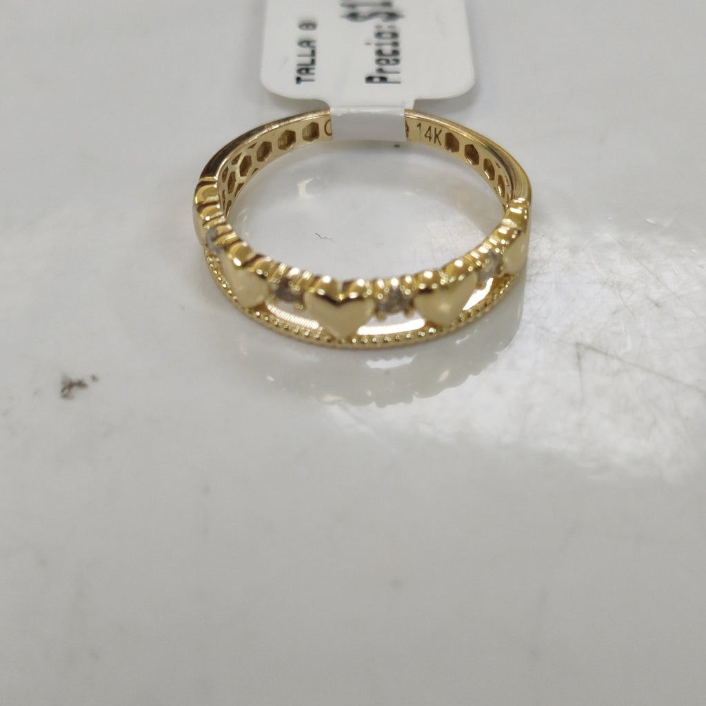 ANILLOS DAMA ORO 14K 2 (NUEVO)