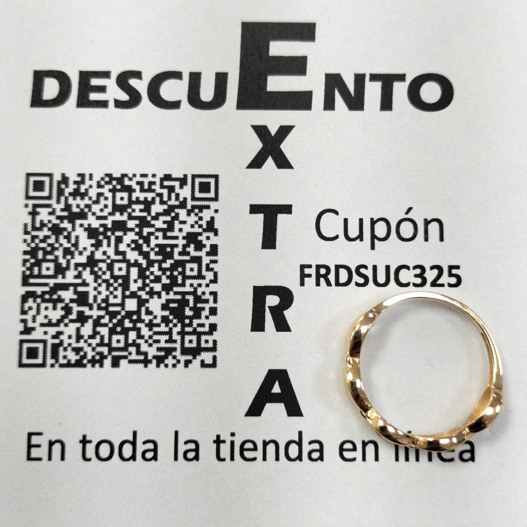 ANILLOS DAMA ORO 14K 1.6 (NUEVO)