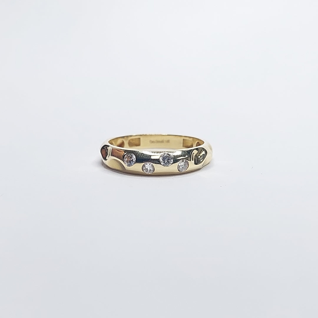 ANILLOS DAMA ORO 14K 2 (NUEVO)