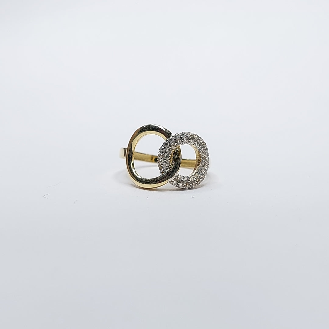ANILLOS DAMA ORO 14K 2 (NUEVO)