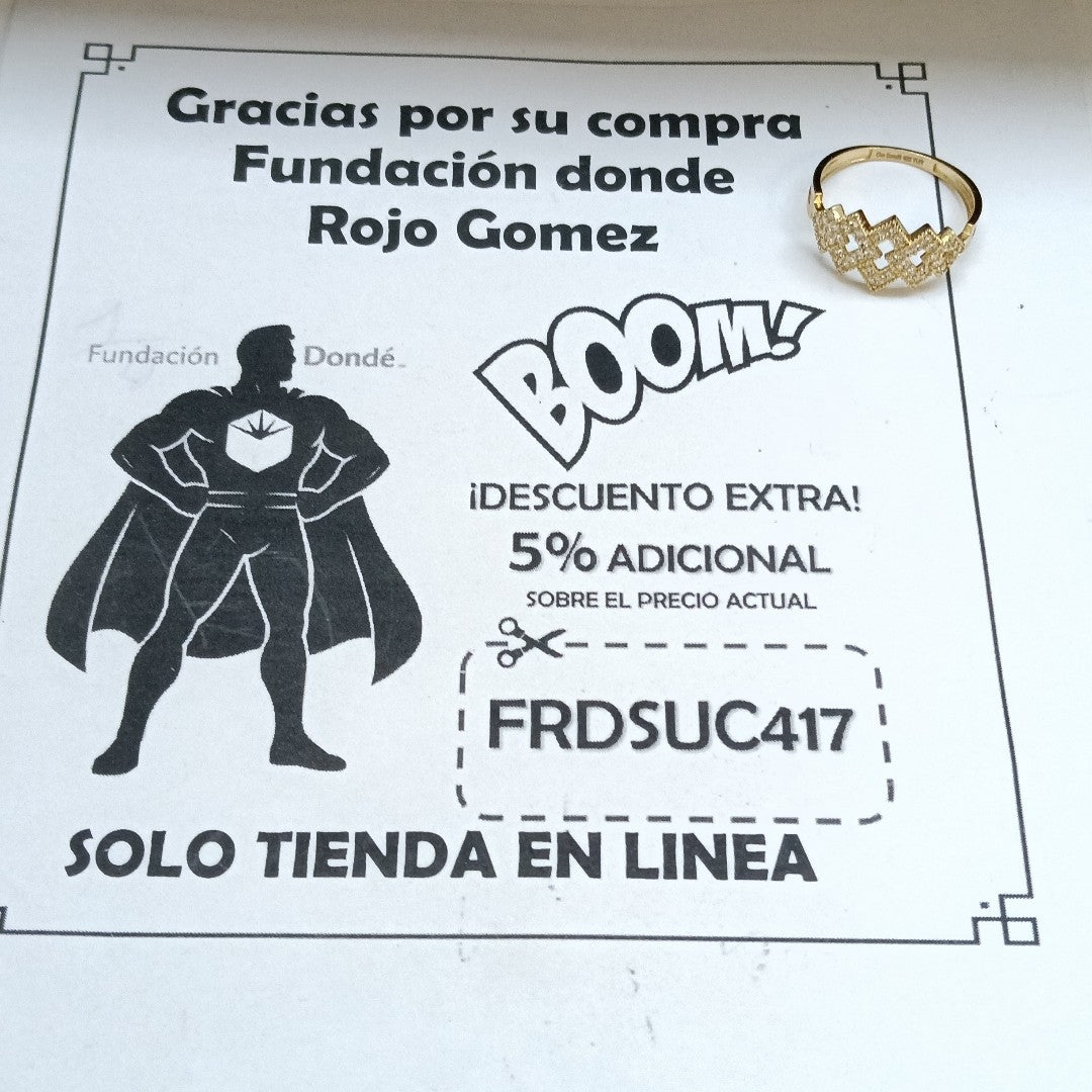 ANILLOS DAMA ORO 10K 1.5 (NUEVO)