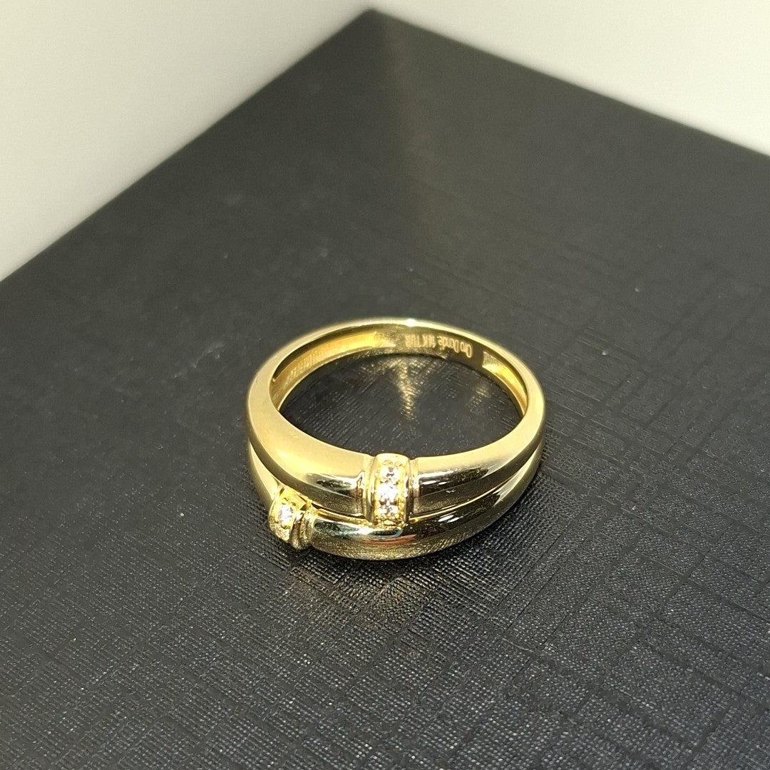 ANILLOS DAMA ORO 14K 2 (NUEVO)
