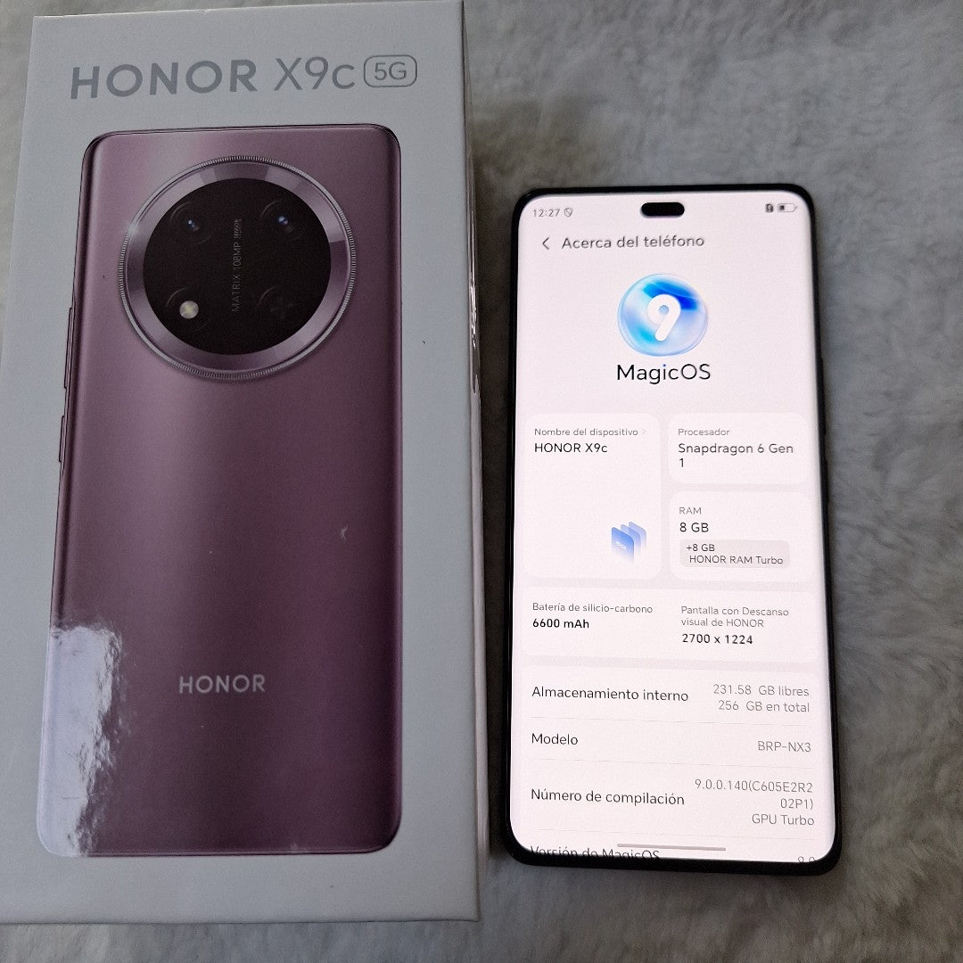 CELULAR HONOR X9C BRP-NX3 (2024) 256 GB 8 GB RAM (SEMINUEVO)