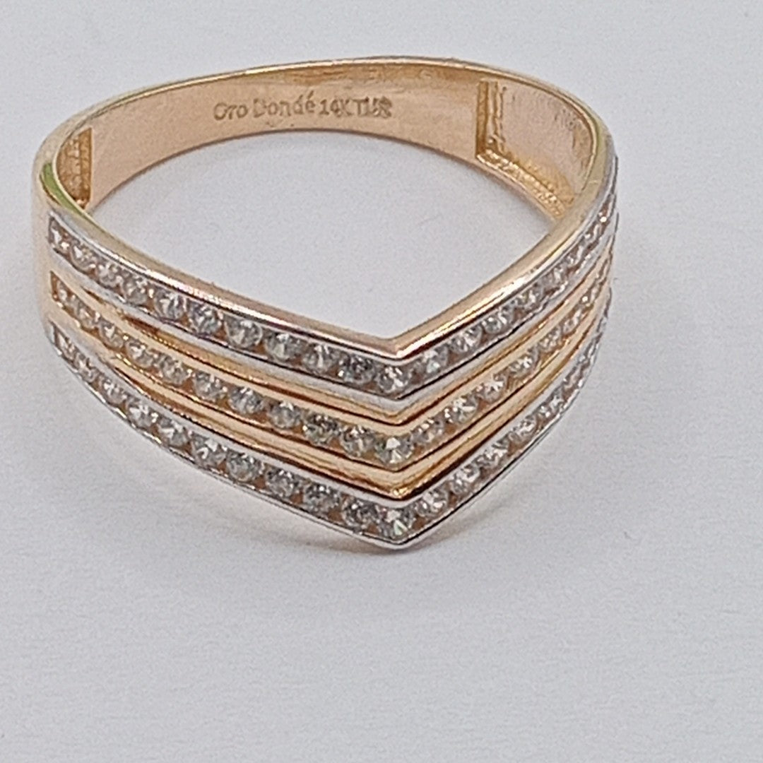 ANILLOS DAMA ORO 14K 2.4 (NUEVO)