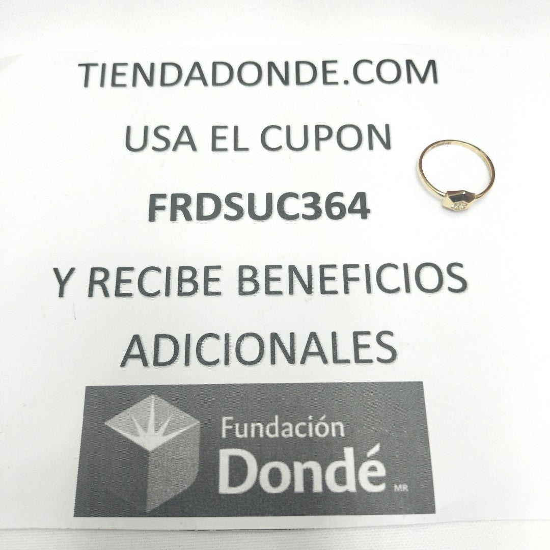 ANILLOS DAMA ORO 14K 1.1 (NUEVO)