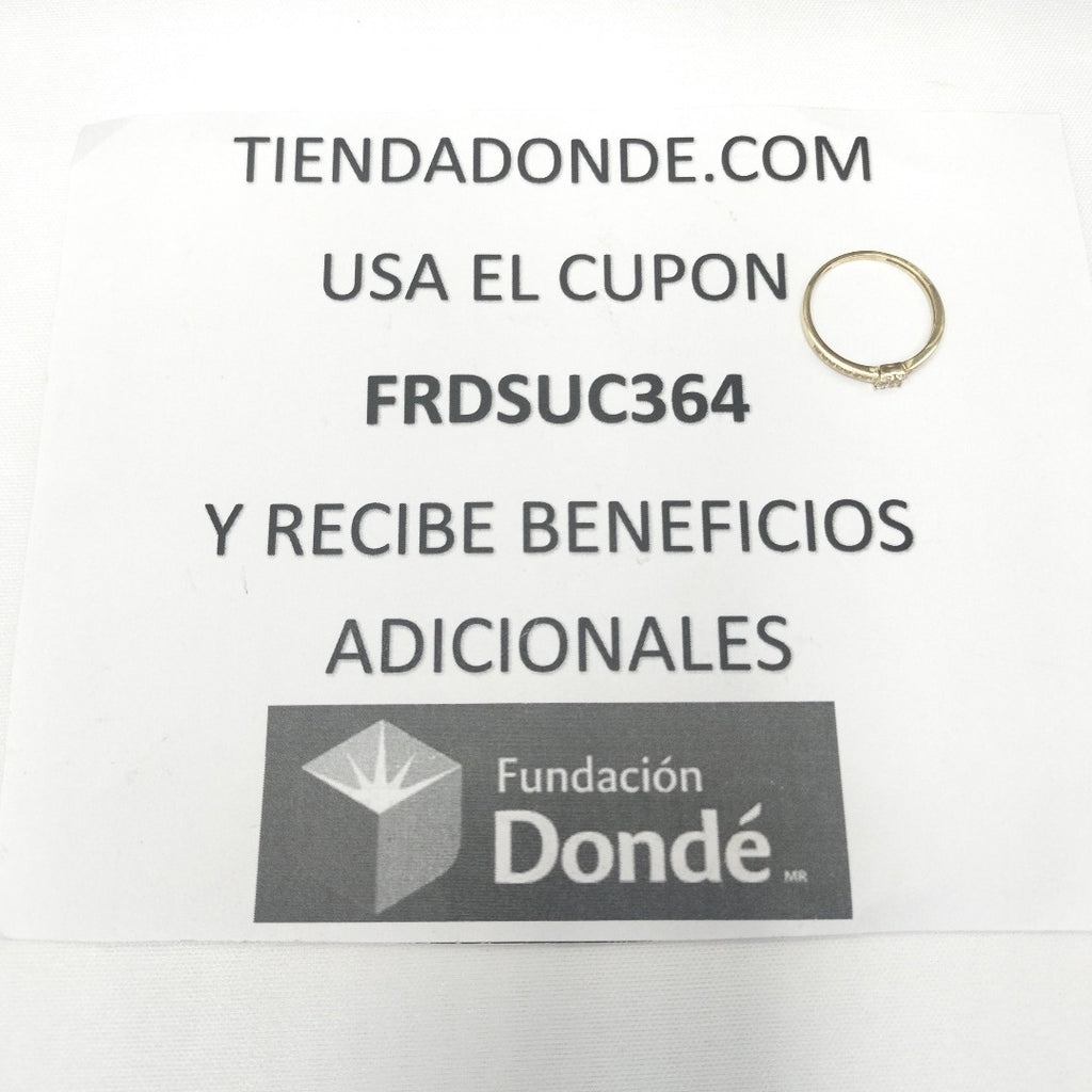 ANILLOS DAMA ORO 10K 1.1 (NUEVO)