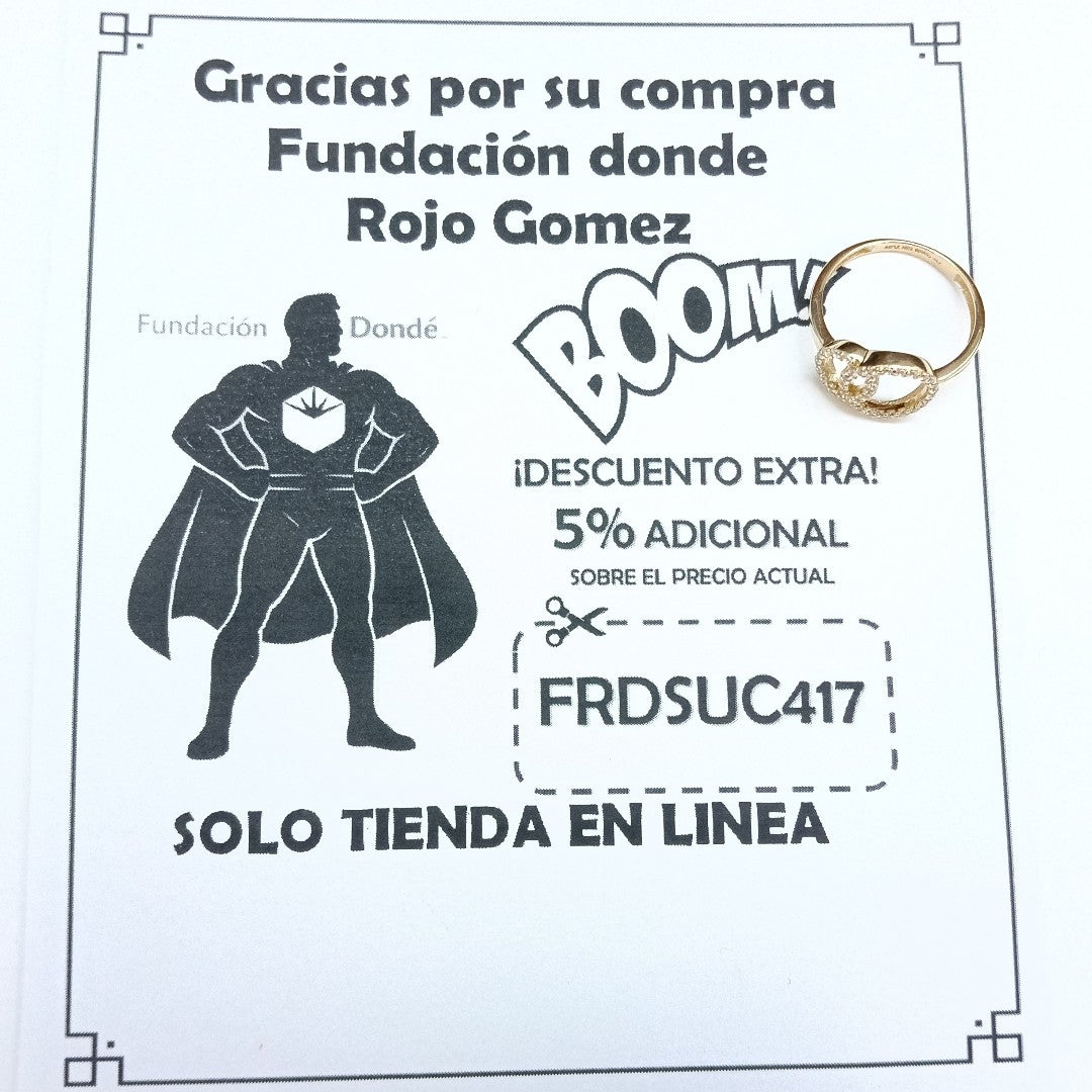 ANILLOS DAMA ORO 10K 1.5 (NUEVO)