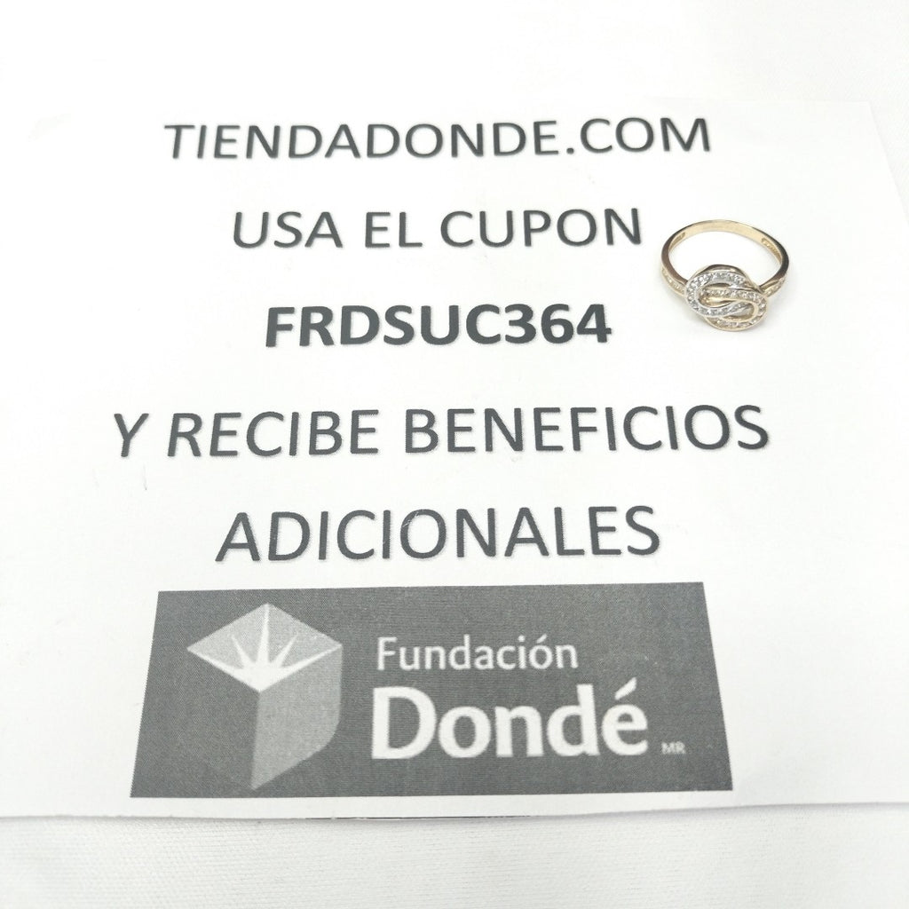 ANILLOS DAMA ORO 10K 2 (NUEVO)