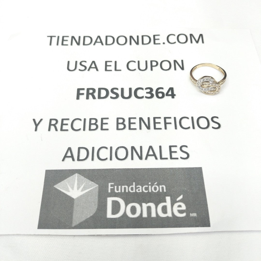 ANILLOS DAMA ORO 10K 2 (NUEVO)