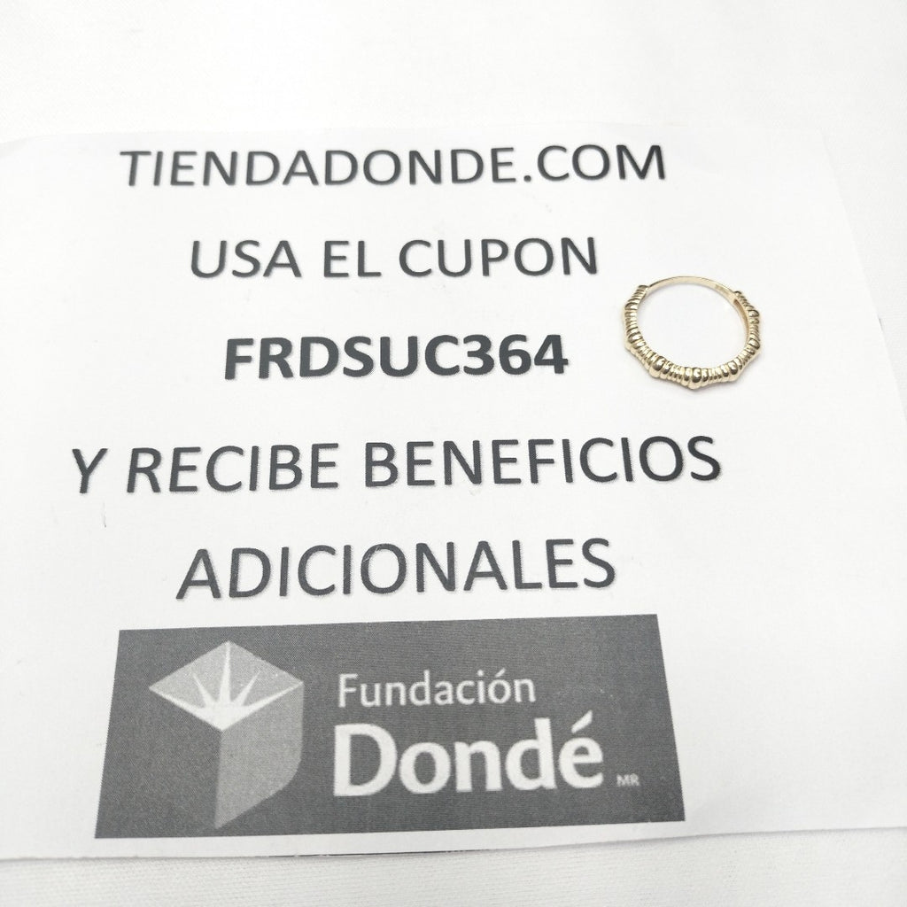 ANILLOS DAMA ORO 14K 2.2 (NUEVO)