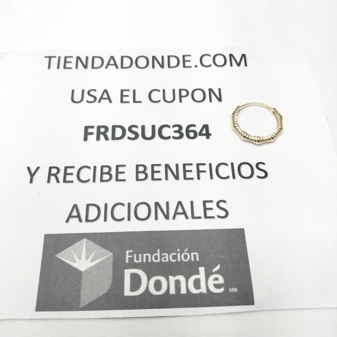 ANILLOS DAMA ORO 14K 2.2 (NUEVO)