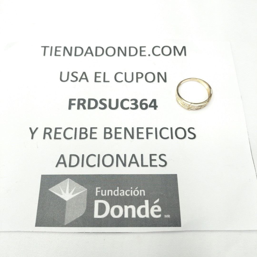 ANILLOS DAMA ORO 14K 2.6 (NUEVO)